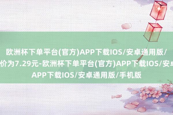 欧洲杯下单平台(官方)APP下载IOS/安卓通用版/手机版正股最新价为7.29元-欧洲杯下单平台(官方)APP下载IOS/安卓通用版/手机版