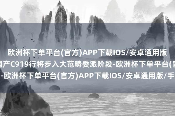 欧洲杯下单平台(官方)APP下载IOS/安卓通用版/手机版业界多数展望国产C919行将步入大范畴委派阶段-欧洲杯下单平台(官方)APP下载IOS/安卓通用版/手机版