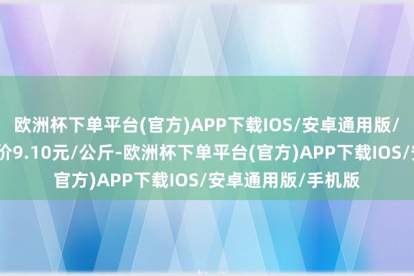 欧洲杯下单平台(官方)APP下载IOS/安卓通用版/手机版当日最高报价9.10元/公斤-欧洲杯下单平台(官方)APP下载IOS/安卓通用版/手机版