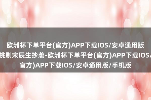 欧洲杯下单平台(官方)APP下载IOS/安卓通用版/手机版点名说念姓挑剔宋辰生抄袭-欧洲杯下单平台(官方)APP下载IOS/安卓通用版/手机版