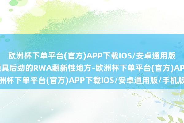 欧洲杯下单平台(官方)APP下载IOS/安卓通用版/手机版我国领有繁密颇具后劲的RWA翻新性地方-欧洲杯下单平台(官方)APP下载IOS/安卓通用版/手机版