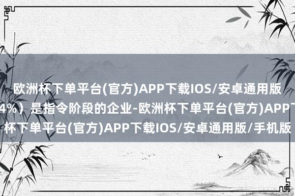 欧洲杯下单平台(官方)APP下载IOS/安卓通用版/手机版近四分之一（24%）是指令阶段的企业-欧洲杯下单平台(官方)APP下载IOS/安卓通用版/手机版