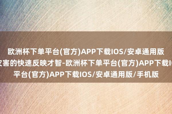 欧洲杯下单平台(官方)APP下载IOS/安卓通用版/手机版进步濒临水淹灾害的快速反映才智-欧洲杯下单平台(官方)APP下载IOS/安卓通用版/手机版