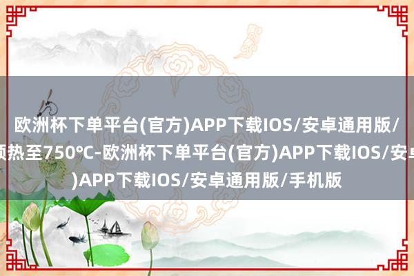 欧洲杯下单平台(官方)APP下载IOS/安卓通用版/手机版  淬火：预热至750℃-欧洲杯下单平台(官方)APP下载IOS/安卓通用版/手机版