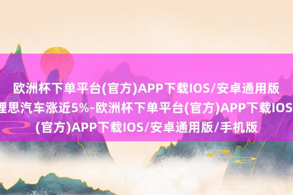 欧洲杯下单平台(官方)APP下载IOS/安卓通用版/手机版哔哩哔哩、理思汽车涨近5%-欧洲杯下单平台(官方)APP下载IOS/安卓通用版/手机版